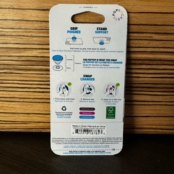 Popsocket - Bulbasaur Pattern - Picture 2 of 3